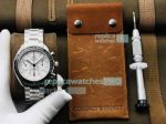 TW Factory Swiss Omega Speedmaster White Chronograph Replica Watch 40MM